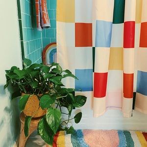 Ban.Do Shower Curtain Dance Floor Bando Urban Outfitters NWT